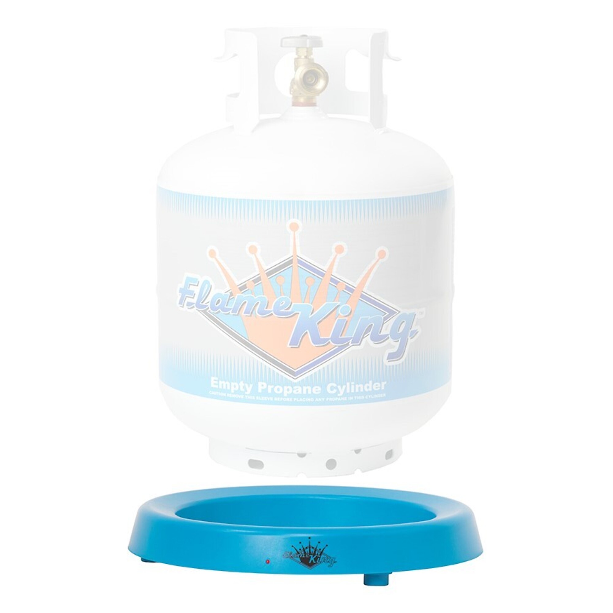 Flame King, Smart Wireless Propane Tank Scale, Included (qty.) 1 Material Molded Plastic, Compatible With 20 30 40 lb propane tank, Model# YSN-PS1